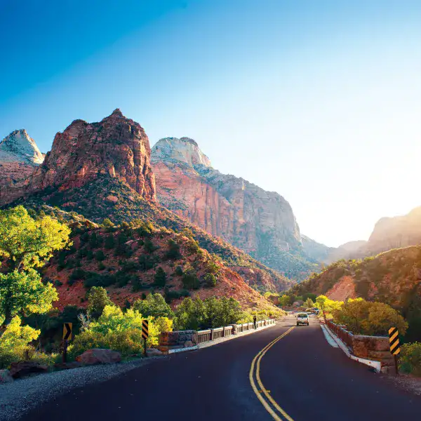 zion-utah-road