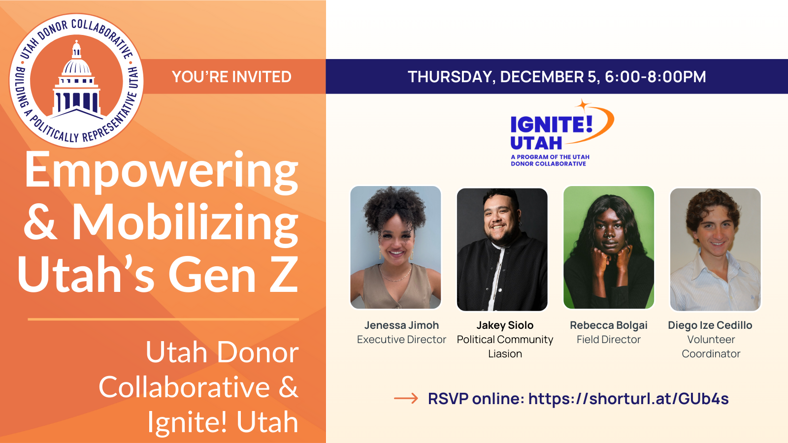 Empowering & Mobilizing Utah's Gen Z